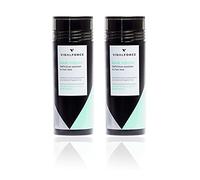 VIDALFORCE Fibras Capilares Naturales 2x30g - Polvo Voluminizador 100% Natural para la Pérdida de Cabello - Fibras Capilares Castaño Oscuro - Hair Fibers Resiste al Sudor y Lluvia - Resultado Natural