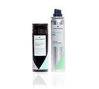 VidalForce (Pack) Fijador de Fibras + Microfibra Capilares Castaño Medio 30g 100% de Origen Vegetal. Micro Microfibra Capilares Naturales
