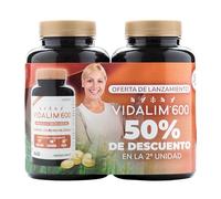 Vidalim 600 Omega 3 EPA DHA Microalgas 360mg EPA 240mg DHA 120 cápsulas | Formato ahorro: 2 meses de tratamiento con un 25% menos por cápsula