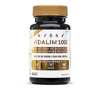 Vidalim Omega 3 DHA 1000 mg de Microalgas Sin Pescado 30 cápsulas | Omega 3 de microalgas en forma de triglicéridos con vitamina E antioxidante. Apto para intolerantes al pescado