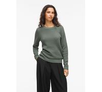 Vila Vidalo O-Neck L/S Knit Top/Su-Noos, Laurel Wreath, M para Mujer
