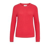 Vidalo O-Neck L/S Knit Top - Noos, Hibisco, XL