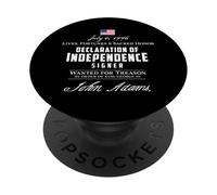 Vidas Fortunas Honor Sagrado Julio 4 1776 PopSockets PopGrip Adhesivo