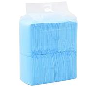 vidaXL 100x Empapadores para Mascota Textil no Tejido Animales de Compañía Casa Hogar Adiestramiento Educación Gasas Orines Micción 60x60 cm