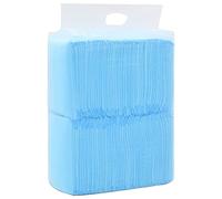 vidaXL 100x Empapadores para Mascota Textil no Tejido Animales de Compañía Casa Hogar Adiestramiento Educación Gasas Orines Micción 60x45 cm