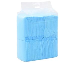 vidaXL 100x Empapadores para Mascota Textil no Tejido Animales de Compañía Casa Hogar Adiestramiento Educación Gasas Orines Micción 60x60 cm