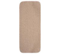 vidaXL 15x Alfombrillas de Escalera Antideslizante Autoadhesiva Protector Alfombra Peldaños Adhesivos Decoración Amortiguación Beige 60x25 cm
