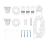 vidaXL 18 Piezas de herrajes para persianas enrollables de 18 mm, Soporte de persiana Enrollable, Montaje de persiana Enrollable, Accesorio de persiana Enrollable de Repuesto