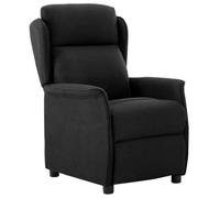 Muebles vidaXL Negro Poliéster Estándar Rectangular Moderno