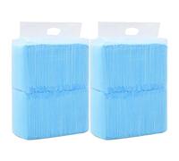 vidaXL 200x Empapadores para Mascota Textil no Tejido Animales de Compañía Casa Hogar Adiestramiento Educación Gasas Orines Micción 60x45 cm