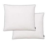 vidaXL 2X Almohadas de Plumón/Plumas 70x60cm Blanco Ropa Cama Hogar Decoración