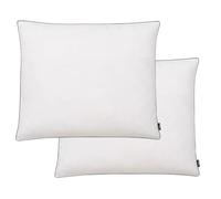 vidaXL 2X Almohadas de Plumón/Plumas 70x60cm Blanco Ropa Cama Hogar Decoración