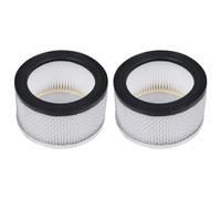 vidaXL 2X Filtros HEPA para Aspiradoras de Ceniza Lavables Partícula Diminuta de Polvo Repuesto Malla Metálica Resistencia al Calor Fácil de Instalar