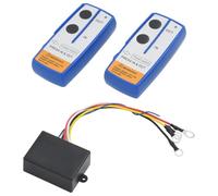 vidaXL 2X Mandos Distancia Cabrestante Kit Control Remoto Inalámbrico 12 V Receptor Sistemas Tracción Elevación Cargas Coches Barcos Remolques Motos