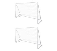 Portería Vidaxl Blanco MKP