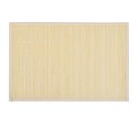 vidaXL 6 Piezas de salvamanteles de bambú Dimensiones 30 x 45 cm Color Natural