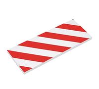 vidaXL 6X Protectores Pared Protección Borde Puertas Arañazos Parachoques Garaje Aparcamiento Autoadhesivo Automóvil Espuma EVA Rojo