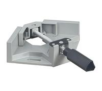 vidaXL Abrazadera en Ángulo Tornillos Herramienta Giratorio de Banco de Esquina para Trabajos de Metal Precisos Ajustable Sujeción Aluminio