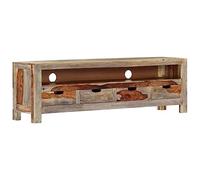 vidaXL Mueble de TV Madera Maciza de Acacia 130x30x40 cm