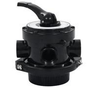 vidaXL Valvula Multipuerto para Filtro de Arena ABS 1,5" 4 Vías Piscina Jardín Mantenimiento Terraza Hidromasaje Jacuzzi Spá Hogar Exterior Porche
