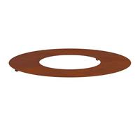 vidaXL Adecuado para Anillo de Árbol Plano Oxidado Ø30/60 cm | Un estilo rústico único con un aire natural y envejecido, Inserciones elegantes que le dan un toque de encanto,