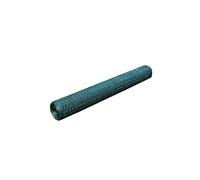 vidaXL Alambrada de gallinero con Revestimiento PVC Verde 25x0,5 m, Cerca de Alambre, alambrada metálica, Rollo de Alambre de Malla, Alambre de Malla