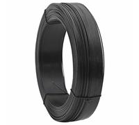 vidaXL Alambre para Atar Vallas Acero Bricolaje Accesorios Articulos para Vallado Cercado Rejas Estabilidad Firmeza Gris Antracita 250m 2.3/3.8mm