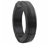 vidaXL Alambre para Atar Vallas Acero Bricolaje Accesorios Articulos para Vallado Cercado Rejas Estabilidad Firmeza Gris Antracita 250m 1.6/2.5mm