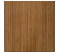 vidaXL Alfombra Cuadrada bambú marrón 100x100 cm, Alfombra de área, Alfombra de Sala de Estar, Alfombra Cuadrada, Alfombra de Piso