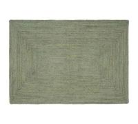 vidaXL Alfombras de área Rectangular Verde Oliva 120 x 170 cm Yute, Alfombra de Yute, Hecha a Mano, Moderna, Suave, para el salón, decoración Duradera del hogar