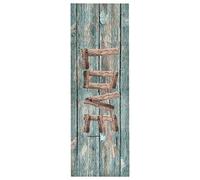 vidaXL Alfombra de Cocina Lavable Love Felpudo Pasillo Oficina Salón Sala de Estar Vestíbulo Antideslizante Estera Esterilla de Suelo