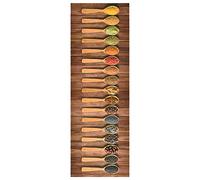 vidaXL Alfombra de Cocina Lavable Spoon Felpudo Pasillo Oficina Salón Sala de Estar Vestíbulo Antideslizante Estera Esterilla de Suelo