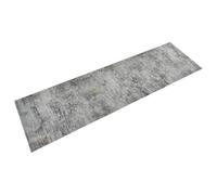 vidaXL Alfombra de Cocina Lavable Terciopelo Aspecto hormigón 45x150cm