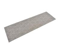 vidaXL Alfombra de Cocina Lavable Terciopelo Dibujo Rombos 60x180 cm