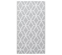 vidaXL Alfombra de Exterior ARAKIL Gris 80x150 cm PP