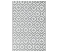 vidaXL Alfombra de Exterior PP ARAKIL Gris 120x180 cm
