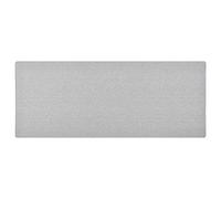 vidaXL Alfombra de Pasillo Entrada Vestíbulo Galería Estera Salón Dormitorio Cocina Oficina Suelo Lavable Antideslizante Gris Claro 80x200 cm