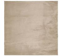 vidaXL Alfombra de Pelo Corto Suave Lavable HUARTE Arena 200x200 cm