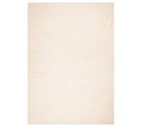 vidaXL Alfombra de Pelo Corto Suave Lavable HUARTE Beige 160x230 cm