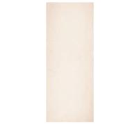 vidaXL Alfombra de Pelo Corto Suave Lavable HUARTE Beige 80x200 cm