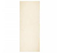 vidaXL Alfombra de Pelo Corto Suave y Lavable, Alfombrilla Antideslizante, Tapete de Dormitorio, Alfombra para Salón Pasillo, Crema 80x200 cm