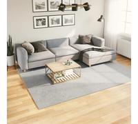 vidaXL Alfombra de Pelo Corto Suave Lavable HUARTE Gris 200x280 cm