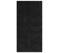 vidaXL Alfombra de Pelo Corto Suave Lavable HUARTE Negro 100x200 cm