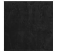 vidaXL Alfombra de Pelo Corto Suave Lavable HUARTE Negro 120x120 cm