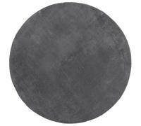 vidaXL Alfombra de Pelo Corto y Suave Lavable, Tapete de Suelo, Alfombrilla Antideslizante, Alfombra para Salón Dormitorio Pasillo, Gris Antracita