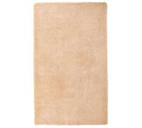 vidaXL Alfombra de Pelo Largo Beige 60x100 cm poliéster, Alfombra, Alfombra de Sala de Estar, Alfombra mullida, Alfombra de área