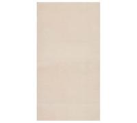 vidaXL Alfombra de Pelo Largo Color Beige, 120 x 183 cm, poliéster