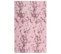 vidaXL Alfombra de Pelo Largo Rosa Polvoriento 80x150 cm Poliéster, Alfombra, Alfombra de Sala de Estar, Alfombra mullida, Alfombra de área