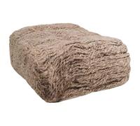 vidaXL Alfombra de terraplén de Yute Natural 1,2 x 40 m, Tapete Rectangular de Yute Ecológico, Tejido para Control de Erosión, Beige, para Jardín, Duradero, Estabilizador de Suelo