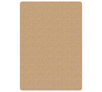 vidaXL Alfombra de Yute con Reverso Latex 160x230cm Natural Decoración Hogar